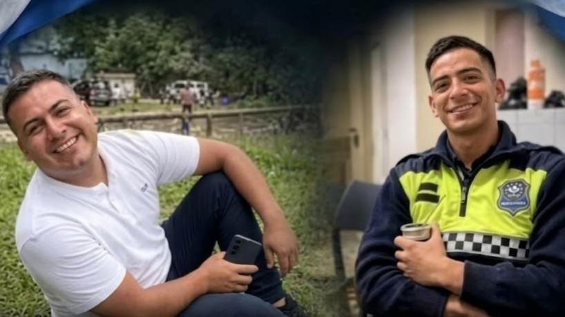 Vehículo policial siniestrado en la Ruta Nacional 9, Benjamín Paz, Tucumán